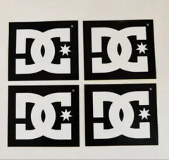 【希少】DC Shoes ステッカー 4枚セットのサムネイル