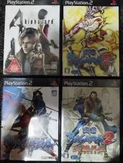 PS2ソフト4本セット バイオ4他3本 まとめ売り