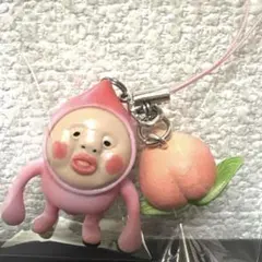 こびとづかん　カクレモモジリ　ストラップ　キーホルダー　めじるしチャーム