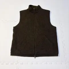 Eddie Bauer エディーバウアー ウール100% ニットベスト M