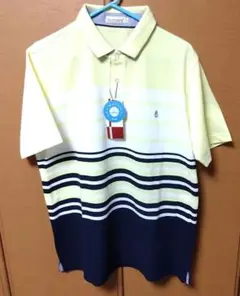 Hush Puppies ボーダーポロシャツ LLのサムネイル