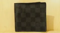 【値下げ】ルイヴィトン ダミエ グラフィット ポルトフォイユ  二つ折り財布