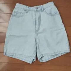 デニムショートパンツ S ライトブルー