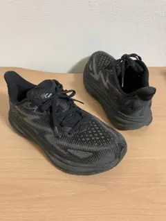 HOKA CLIFTON 9 BLACK ホカ クリフトン ランニングシューズ