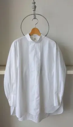 「美品」UNTITLED　アンタイトル　ブロードスタンドカラーシャツ　3