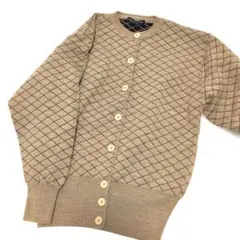 ⑩JEAN-LOUIS カーディガン ベージュ ニット 長袖 レディースのサムネイル