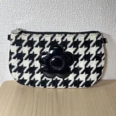 マリークワント MARY QUANT 千鳥柄 ポーチ 小物入れ 匿名発送