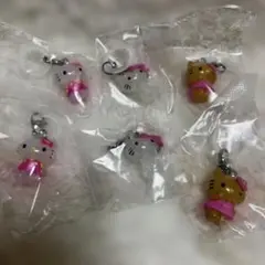 ハローキティ　めじるしアクセサリー　３種 ６点セット