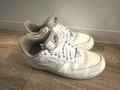 Nike Air Force 1 【ホワイト×ブラウン】26.5cm
