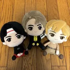 BTSジンぬいぐるみ 3体セット