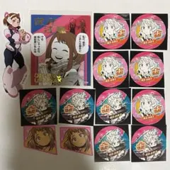 僕のヒーローアカデミア　麗日お茶子　バースデイ缶バッジステッカー