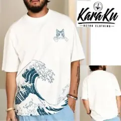 KaraKu 猫の空想宇宙　Tシャツ　可愛い★ KaraKu 猫の空想宇宙 Tシャツ 可愛い☆ - メルカリ