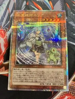 遊戯王　水霊媒師エリア クオシク(25thシークレットレア)