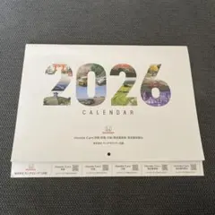 【新品未使用】Honda ホンダ　2026壁掛けカレンダーのサムネイル