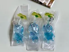 氷　ピクミン めじるしアクセサリー２　3点　セット　ガチャ