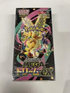 ポケモンカードゲーム MEGA ドリームEX 10パック入りシュリンク付き