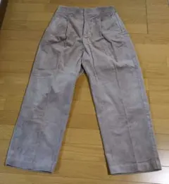 OPAQUE.CLIP　コーデュロイ タック付ワイドパンツ　42（LL）サイズ