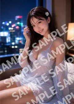 26060503【1点物】 A4ポスター AI美女 写真 リアル グラビア 彼女