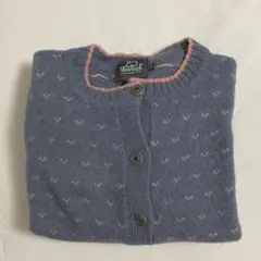 【20日までの価格】ウールリッチ　ハートドット柄　カーディガン