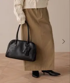 【美品】LOWRYS FARM チャーム付きBIGボストン