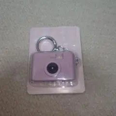 ロムアンド ミニカメラキーリング 非売品ノベルティ　ポップアップ