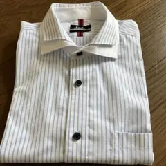 NICOLE CLUB FOR MEN ストライプ半袖シャツ
