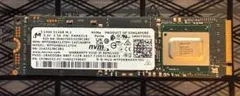 ほぼ新品 0h稼働 Micron 2300 NVMe 512GB