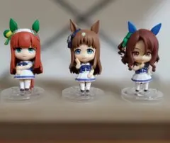 ウマ娘ミニキャラコレクション01 三体セット ➕ イタジャガシール 6枚