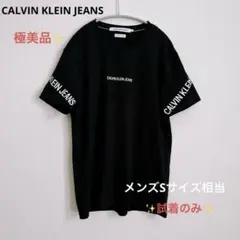 CALVIN KLEIN JEANS ブラック ロゴT