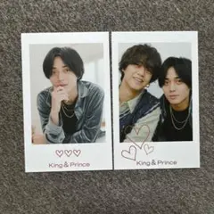 HEART チェキ風トレカ　永瀬廉　King & Prince キンプリ　トレカ