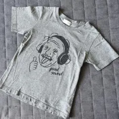 b-ROOM アインシュタイン Tシャツ グレー 110cmのサムネイル