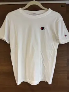 Champion 半袖Tシャツ ホワイト ロゴ刺繍のサムネイル