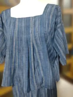 大島紬リメイク　セットアップ上下 2025年最新】紬リメイクセットアップの人気アイテム - メルカリ