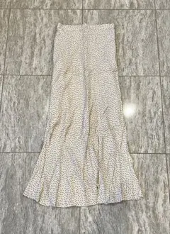 FRAY I.D ドット柄ロングスカート