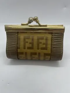 FENDI フェンディ がま口 コインケース ズッカ FFロゴ
