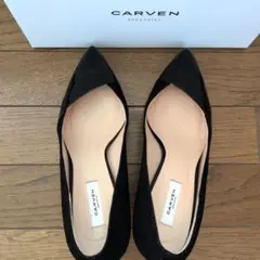 CARVEN カルヴェン パンプス ハイヒール8cm ブラックのサムネイル
