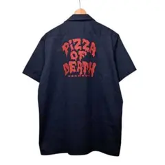 アメリカ製　PIZZA OF DEATH DICKIES ワーク　シャツ 2025年最新】pizza of death dickiesの人気アイテム - メルカリ