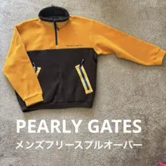 PEARLY GATES ハーフジップ フリース プルオーバー メンズ2