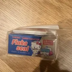 ちいかわ　サンリオ　スーパーマーケットな箱付きフレークシール