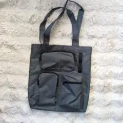 MonoMax2月号付録　アーバンリサーチグレー ナイロン トートバッグ
