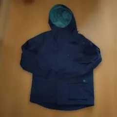 LOGOS Park フード付きナイロンジャケット Lサイズ ネイビー