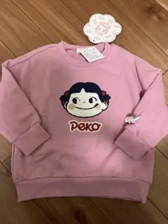 ペコちゃん　トレーナー　100 サガラ　裏毛