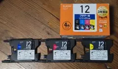 Plaisir ブラザー用 LC12-4PK 互換インク 3色セットのサムネイル