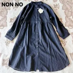 ノンノ マドモアゼルノンノン シャツ ブラウス シースルー チュニックワンピース