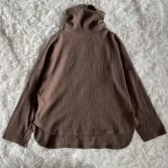 r.p.s 亞爾皮艾斯 高領 格紋 棕色 摩卡