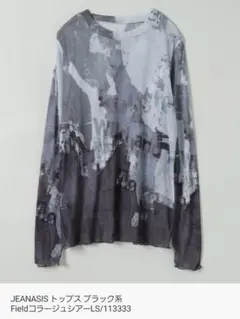 JEANASIS　Field コラージュシアーLS ブラック系