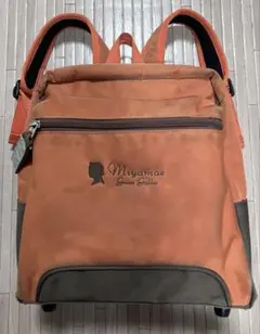Miyamae Green Gables キッズ リュック バック オレンジ