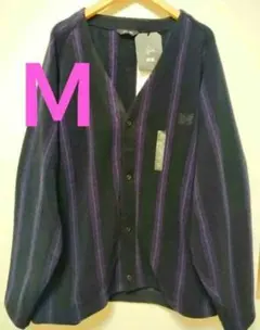 UNIQLO NEEDLES フリースオーバーサイズカーディガン ブラック Ｍ