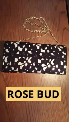 【値下げ可】ROSE BUDバッグ　超美品のサムネイル