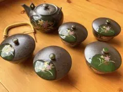 急須　湯呑み　5個　セット